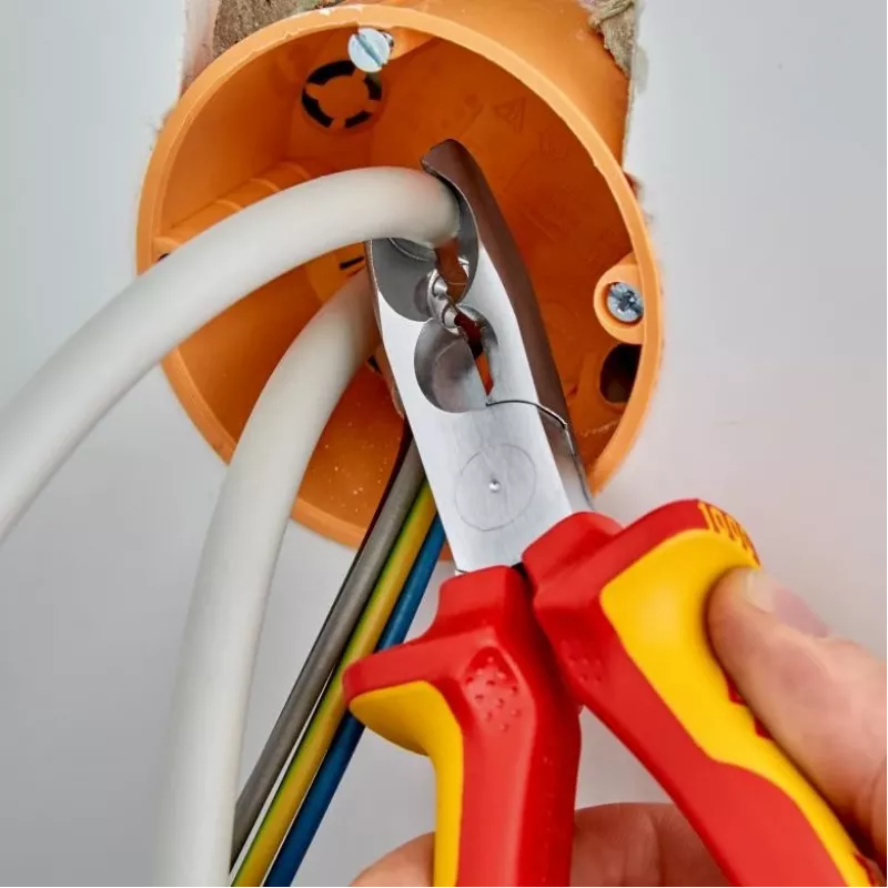 Knipex 13 46 165 ściągacz izolacji czerwony, żółty