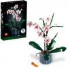 LEGO 10311 Icons Orchidea Sztuczna Roślina Zestaw do Budowania z Kwiatami Dodatek do Wystroju Wnętrz dla Dorosłych Kolekcja Botaniczna Prezent dla Żony lub Męża