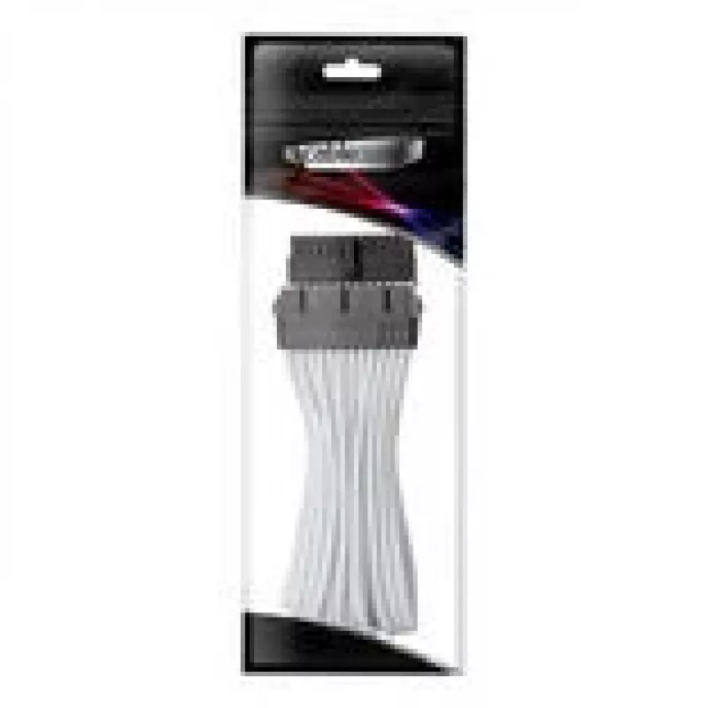 CableMod Pro ModMesh 24-pin ATX Przedłużacz, 30 cm - biały