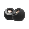 CREATIVE Pebble V3 Minimalistyczne 2.0 głośniki USB-C do komputera z dźwiękiem USB, Clear Dialog, Bluetooth 5.0, 8W RMS (szczytowo 16W), USB-A