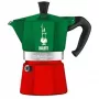 Ekspres do kawy Bialetti 0005322 Moka pot 0,13 l zielono-czerwony