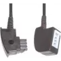 Telephone kabel e+p T 24 6 m Czarny
