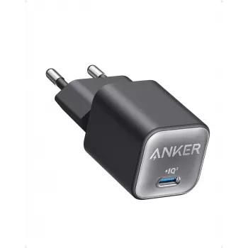 Ładowarka sieciowa Anker 511 Nano 3 — 30 W, 1× USB-C, 100–240 V, czarna