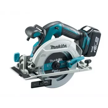 Makita DHS680RTJ przenośna pilarka tarczowa 16,5 cm Czarny, Szary, Turkusowy 5000 obr./min