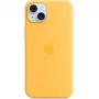 Silicone Case Cover Apple iPhone 15 Plus MagSafe pomarańczowy