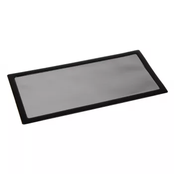Filtr przeciwkurzowy DEMCiflex 0313 — wymiary 142×290 mm, czarno-szary