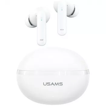 Słuchawki Bluetooth Usams TWS E02 ANC+ENC białe