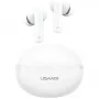 Słuchawki Bluetooth Usams TWS E02 ANC+ENC białe