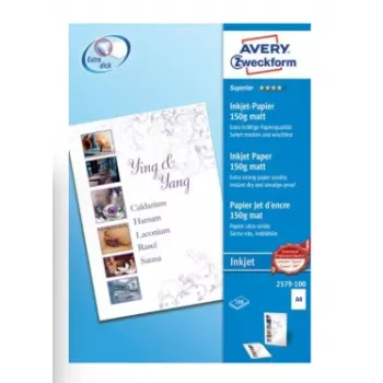 Papier fotograficzny A4 Avery 2579-100
