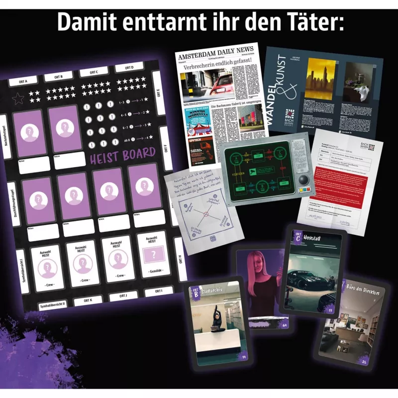 Masters of Crime - Martwa natura, Gra planszowa