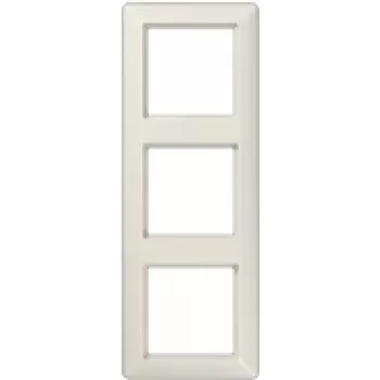 Płytka osłonowa przełącznika/gniazda JUNG AS 583 Ivory — Duroplast, 80,5×222,5 mm