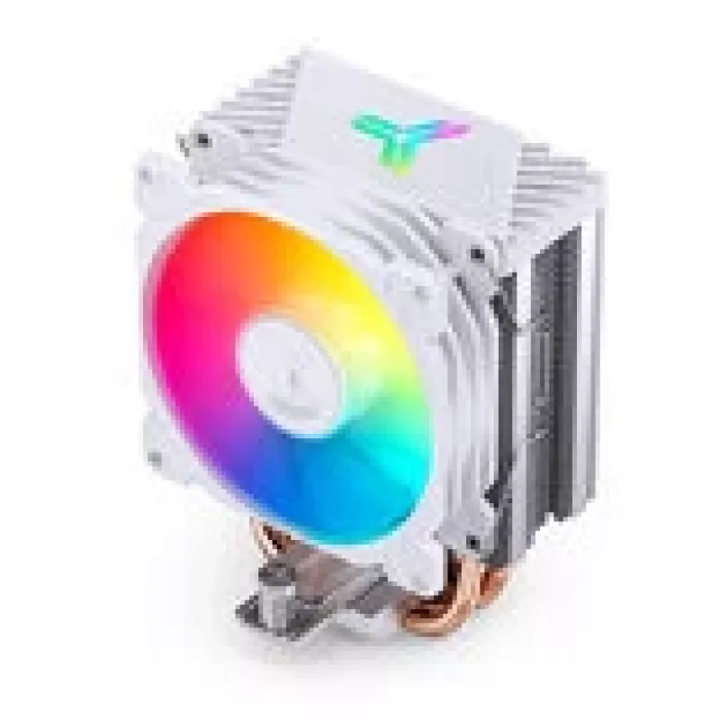 Chłodzenie procesora Jonsbo CR-1400E 92mm ARGB biały — wentylator 92mm, podświetlenie ARGB, białe wykończenie
