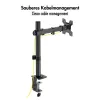 Uchwyt do monitora 17-32 cali, max 10 kg, stal