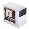 Obudowa PC Jonsbo D31 STD biały — Midi Tower, stal, hartowane szkło, Micro-ATX/ITX/DTX, 2×2,5 cala + 1×3,5 cala, GPU do 400 mm, chłodzenie CPU 168 mm