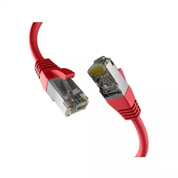 EFB-Elektronik CAT8.1 Czerwony 0,50 m kabel krosowy RJ45 S/FTP PIMF LSZH 2000 MHz 40 GB Kabel sieciowy Producent: EFB Elektronik (EC020200289)