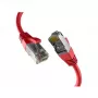 EFB-Elektronik CAT8.1 Czerwony 0,50 m kabel krosowy RJ45 S/FTP PIMF LSZH 2000 MHz 40 GB Kabel sieciowy Producent: EFB Elektronik (EC020200289)