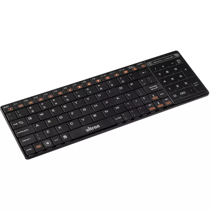 Klawiatura Ultron UMT-BT Bluetooth QWERTZ niemiecki czarny