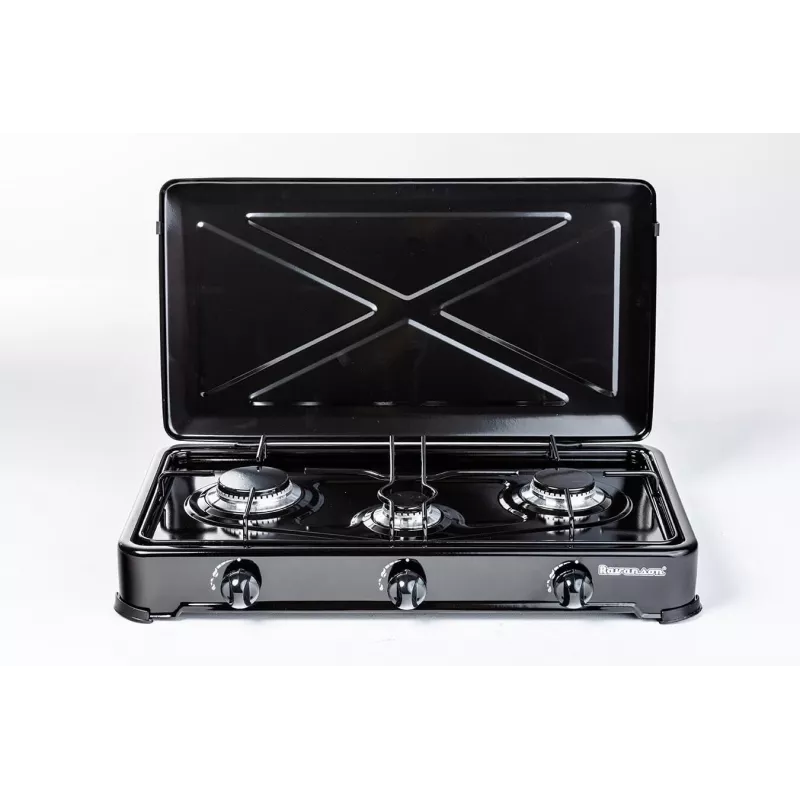 Kuchenka gazowa Ravanson K-03TB, 3 strefy, pokrętło