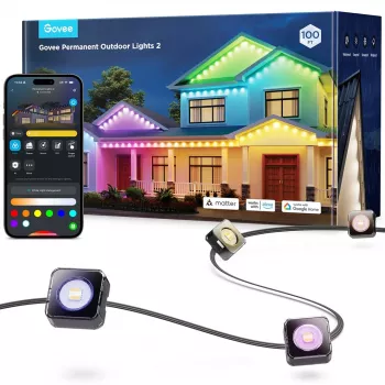 Govee Permanent Outdoor Lights 2 Smart wall light Wi-Fi/Bluetooth