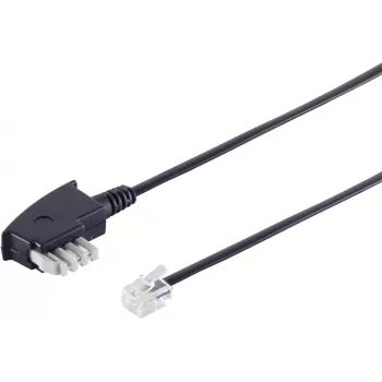 Kabel telefoniczny ShiverPeaks 70150 z wtykiem TAE N do połączeń stacjonarnych