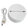 Lampka nocna Extralink HOME 3D serce iluzja optyczna lampka nocna USB