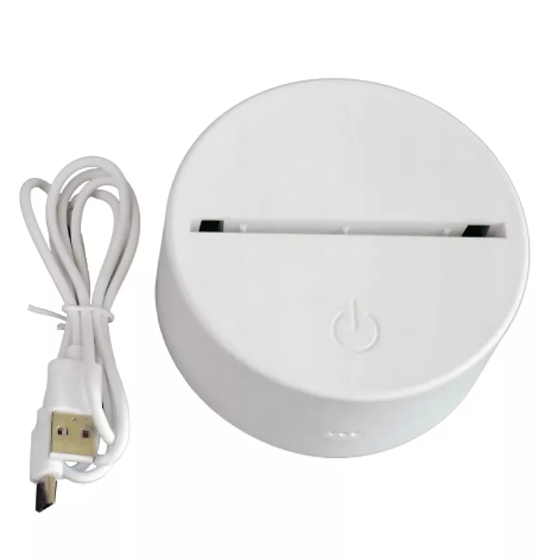 Lampka nocna Extralink HOME 3D serce iluzja optyczna lampka nocna USB