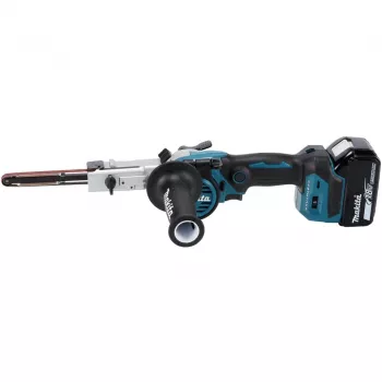 Szlifierka taśmowa Makita DBS180Z, czarno-niebieska
