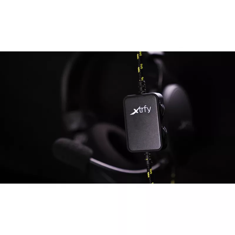 CHERRY x XTRFY H2, profesjonalny zestaw słuchawkowy do gier, zoptymalizowany pod kątem e-sportu (XG-H2)