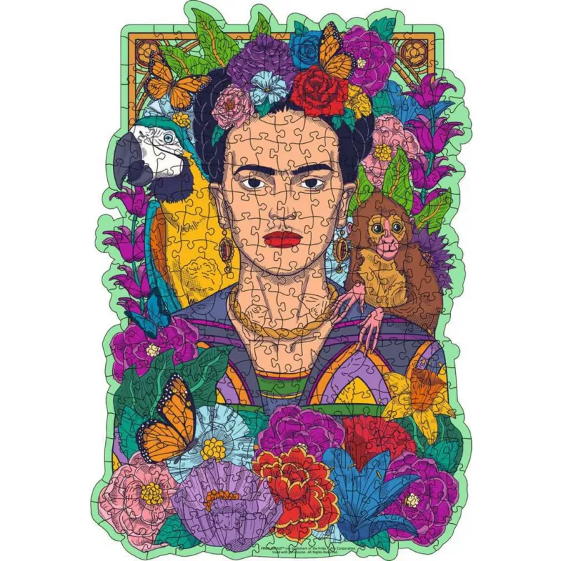 Puzzle Ravensburger Frida Kahlo — 300 elementów, puzzle drewniane
