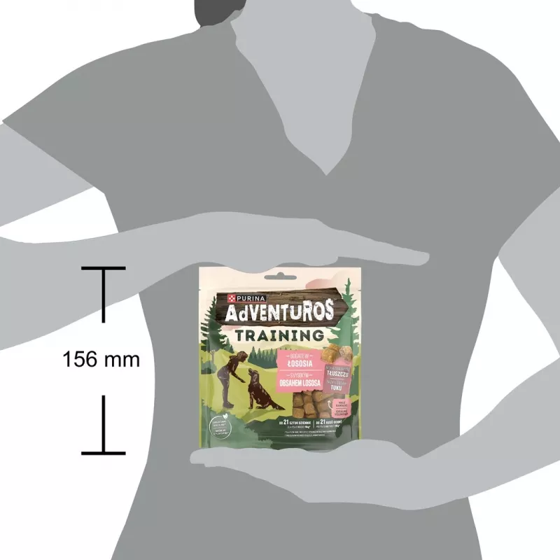 PURINA Adventuros Training salmon - przysmak dla psa - 40g