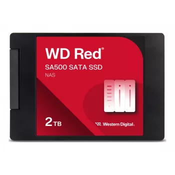 SSD Western Digital czerwony SA500 2TB 2.5 inch SATA III, 3D NAND, NAS