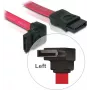 Kabel SATA DeLOCK 84354 0,22 m czerwony