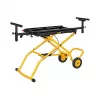DeWALT DE7260-XJ stojak do piły ukośnej 2 nóżki Czarny Żółty Maksymalny udźwig 135 kg