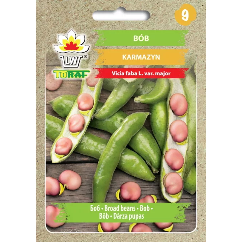 Nasiona fasoli szkarłatnej Toraf, opakowanie 30 g
