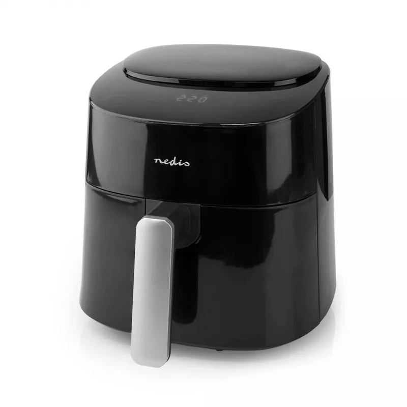 Frytkownica powietrzna Nedis KAAF160BK z pojedynczym koszykiem 4.2 L 1300 W Czarny