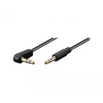 Kabel audio Microconnect AUDLL1A 1 m 3.5mm Czarny