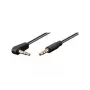 Kabel audio Microconnect AUDLL1A 1 m 3.5mm Czarny