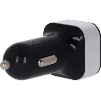 Ładowarka samochodowa TECHNISAT CARCHARGER DUAL USB CE — podwójne porty USB do zasilania w pojeździe