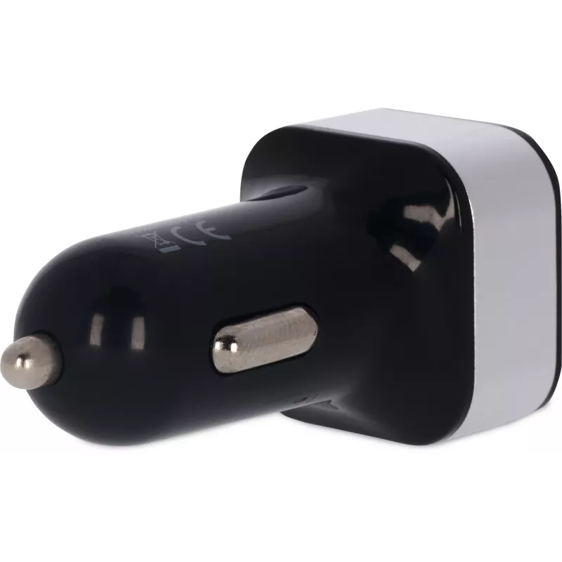 Ładowarka samochodowa TECHNISAT CARCHARGER DUAL USB CE — podwójne porty USB do zasilania w pojeździe