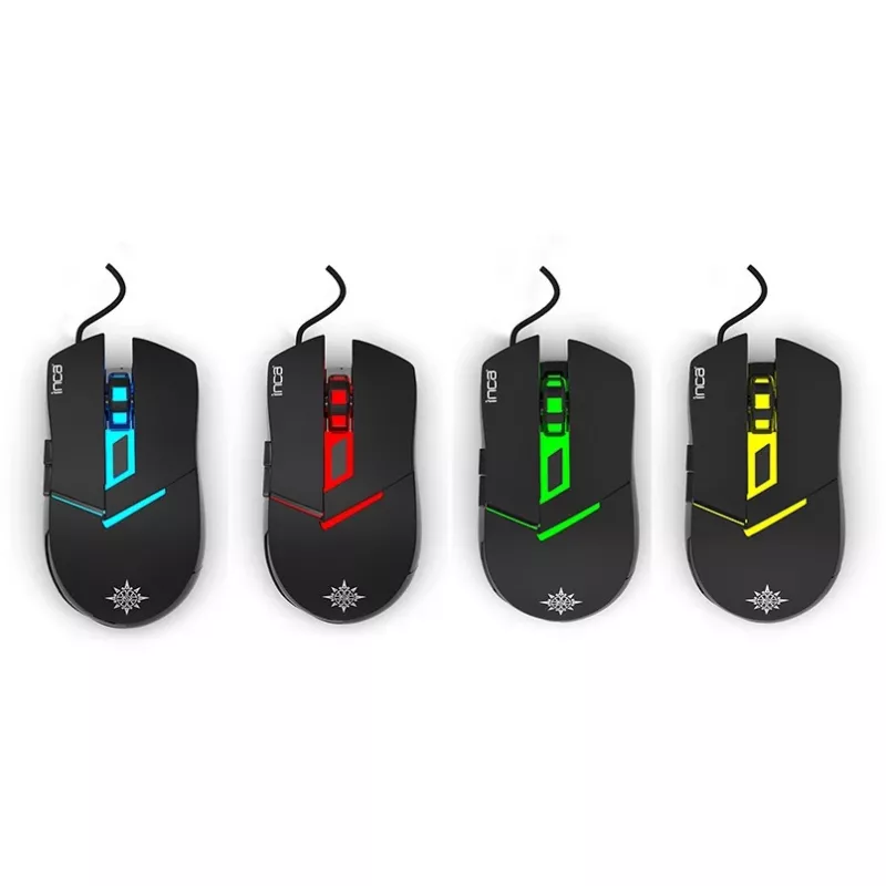Cian Technology GmbH Cian INCA RAINBOW EFFECT MECHANICAL FEEL GAMING klawiatura & mysz SET