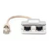 Adapter kabla krosowego Digitus CAT 5e ekranowany 1:1