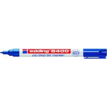 Marker permanentny z końcówką kulistą Edding 8400 niebieski