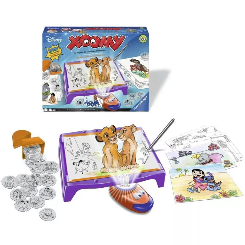 Xoomy Maxi Disney A4 Tisch, Malowanie