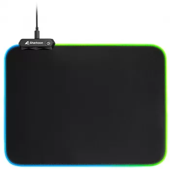 1337 RGB V2 Gaming Mat 360, Podkładka pod mysz gamingowa czarna