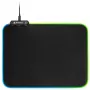 1337 RGB V2 Gaming Mat 360, Podkładka pod mysz gamingowa czarna