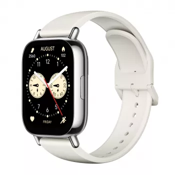Smartwatch Xiaomi Redmi Watch 5 Lite — 1,96-calowy AMOLED, GPS, 470 mAh, złota koperta, biały pasek TPU