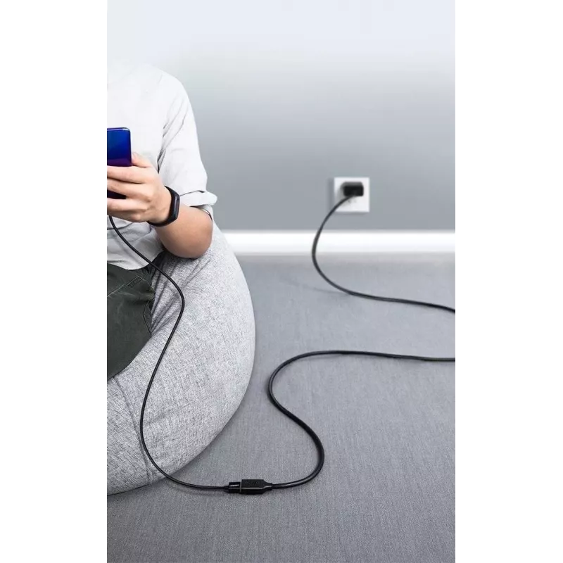 Przedłużacz USB 3.0 UGREEN 10368B – USB A żeński na USB A męski, 1 m, czarny