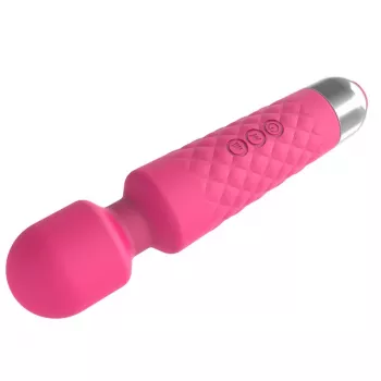 Masażer łechtaczkowy Erolab Wand-M MFN01r Rose Pink — kompaktowy masażer osobisty w stylu wand