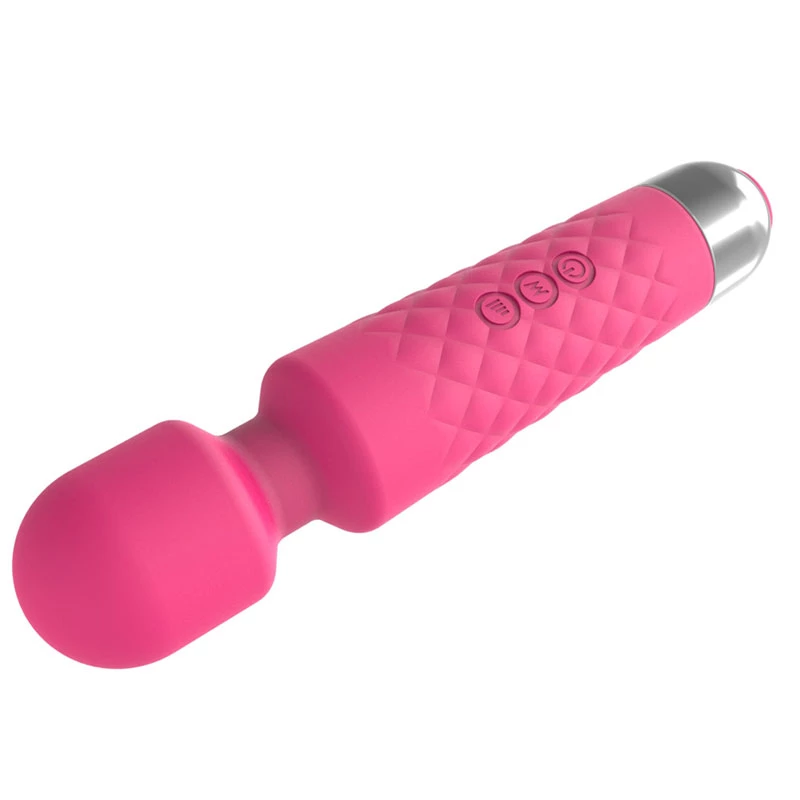 Masażer łechtaczkowy Erolab Wand-M MFN01r Rose Pink — kompaktowy masażer osobisty w stylu wand