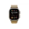 APPLE Watch Ultra 2 GPS + Cellular 49mm Natural Titanium Case z Tan Alpine Loop - Mały